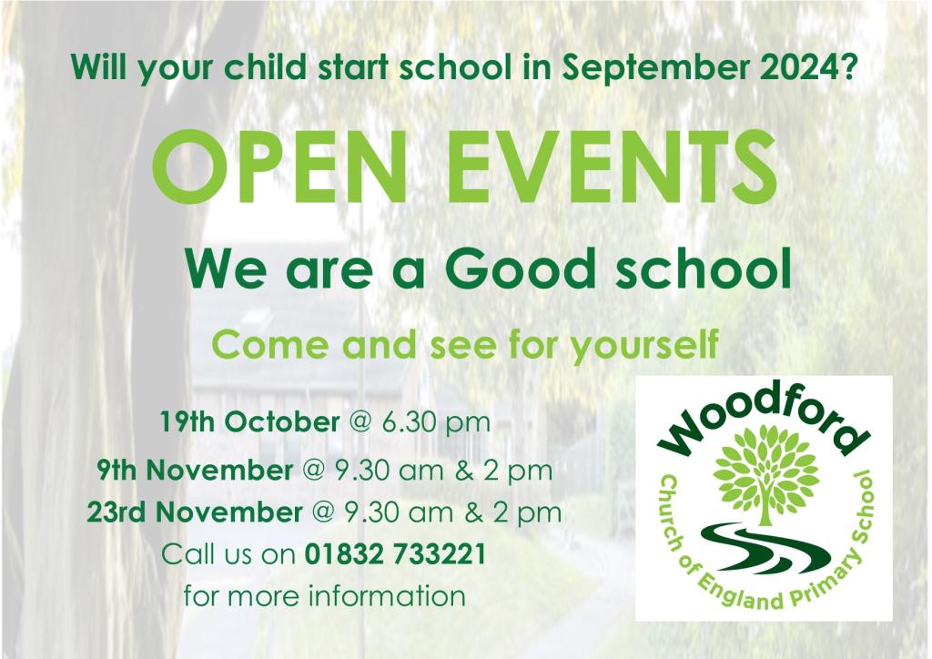 woodford open event sept 2023